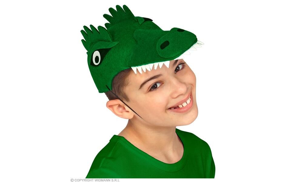 felt CROCODILE CAP