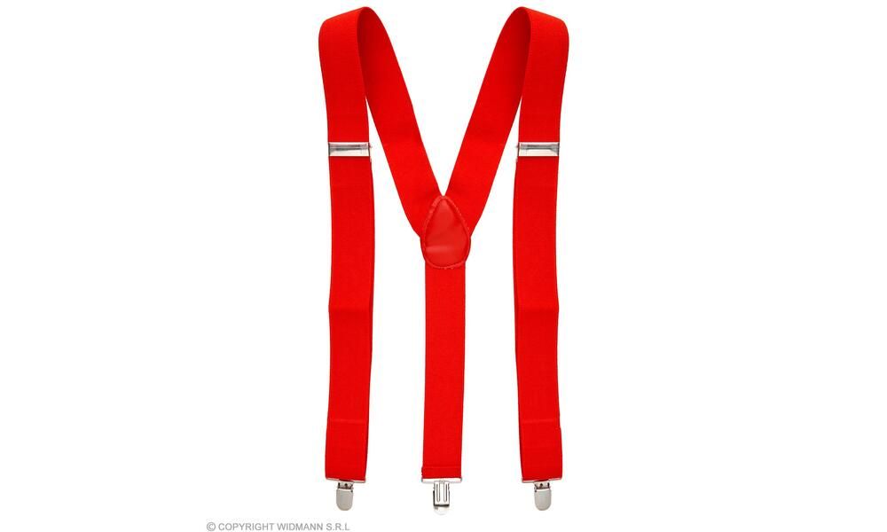 RED BRACES extra long up to 115120 cm