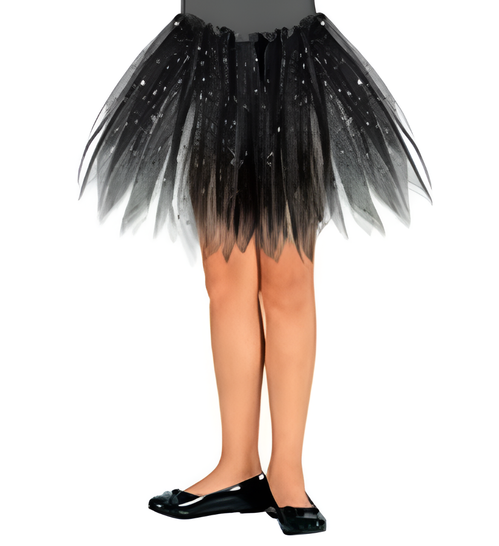 BLACK SPARKLING TUTU 30 cm