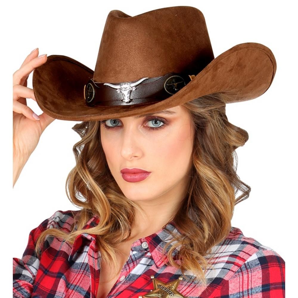 suede look DALLAS COWBOY HAT