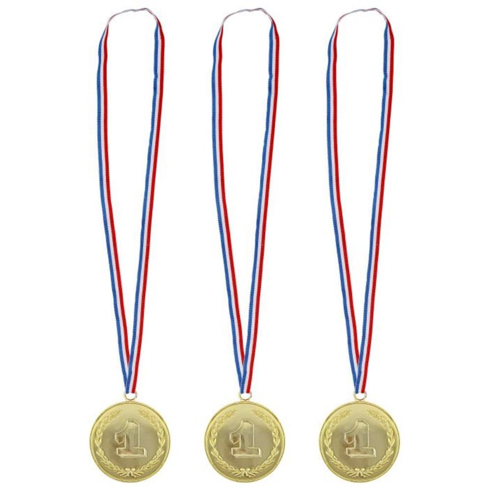 Set of 3 GOLD MEDALS