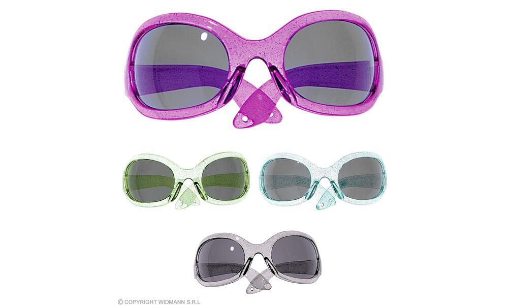 Pk 12 SPACE GLASSES 4 colors ass