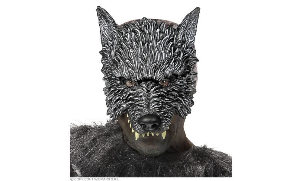 WOLF CHINLESS FOAM LATEX MASK