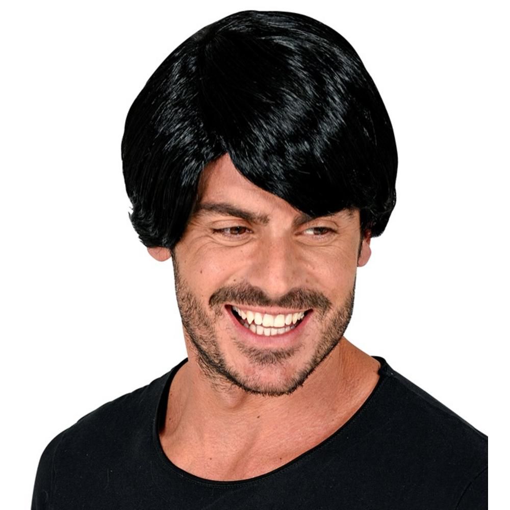 BLACK MULTICHARACTER WIG in box