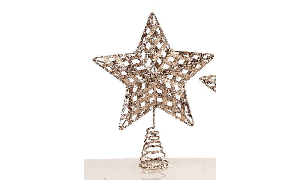 12/72-20cm gold tree star top 0-72