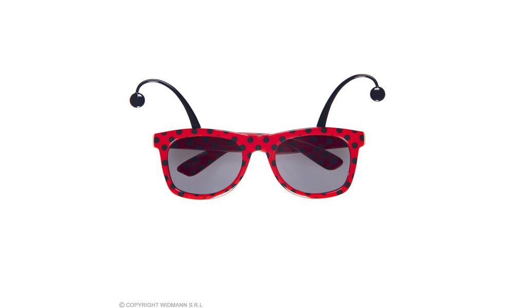 LADYBUG GLASSES WITH ANTENNAS