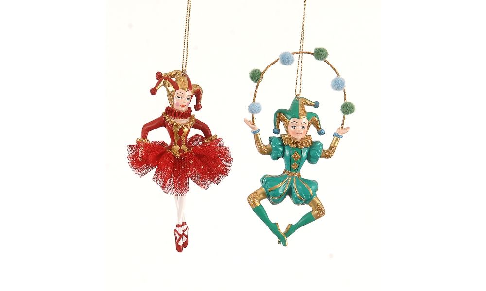 12/72-2Asst 12cm polyresin nutcracker ornament