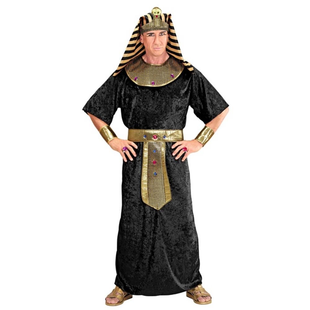 TUTANKHAMEN (robe, collar and belt with gems, wristbands, headpiece) (XL)