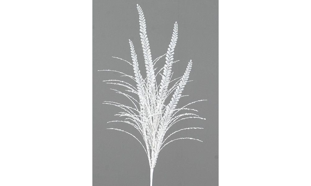 12/120-85cm  white glittered branch