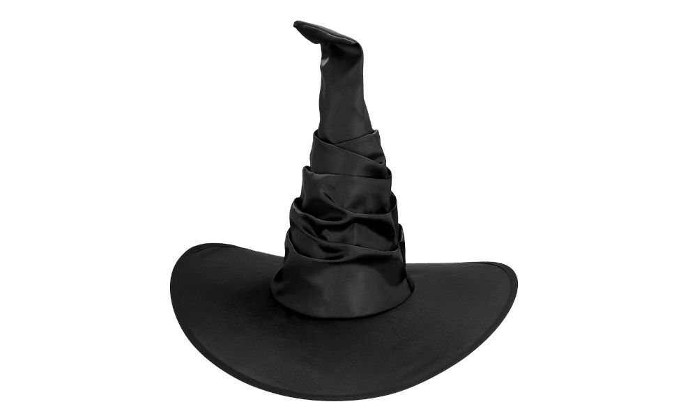 Hat Witch Salina black satin