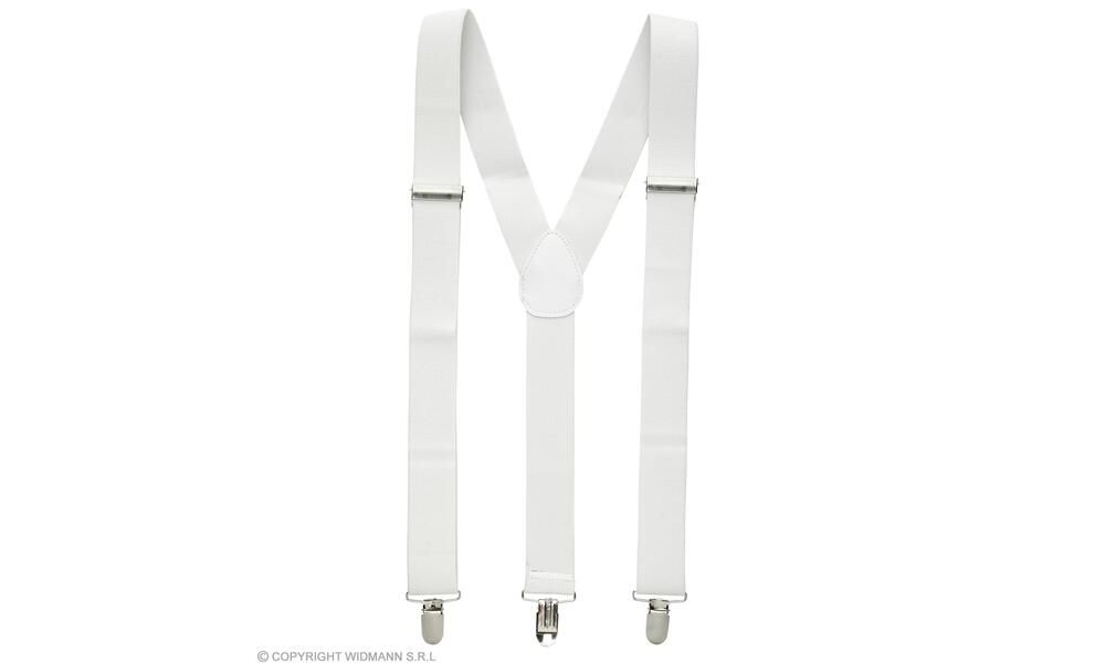 WHITE BRACES extra long up to 115120 cm