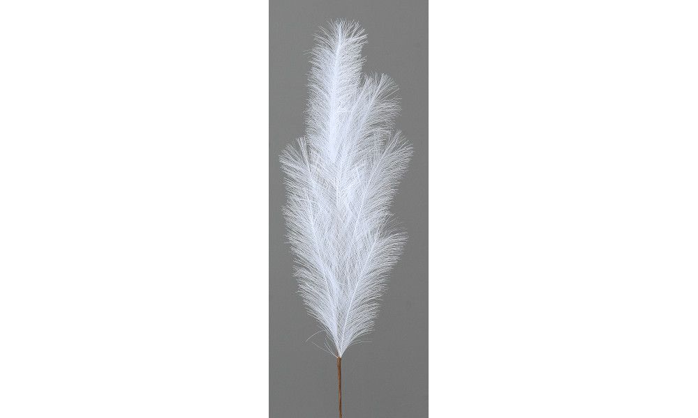 12/192-100cm White pampas branch