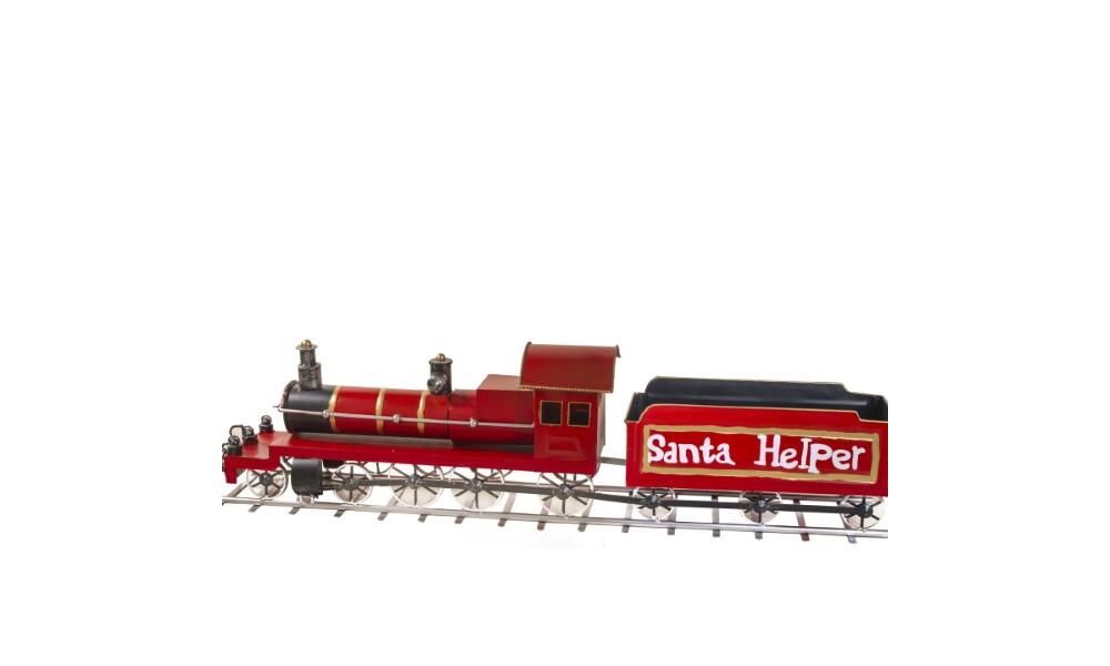 HF153 ΜΕΤΑΛ/ΚΟ ΔΙΑΚΟΣΜΗΤΙΚΟ ΤΡΑΙΝΟ SANTA'S HELPER