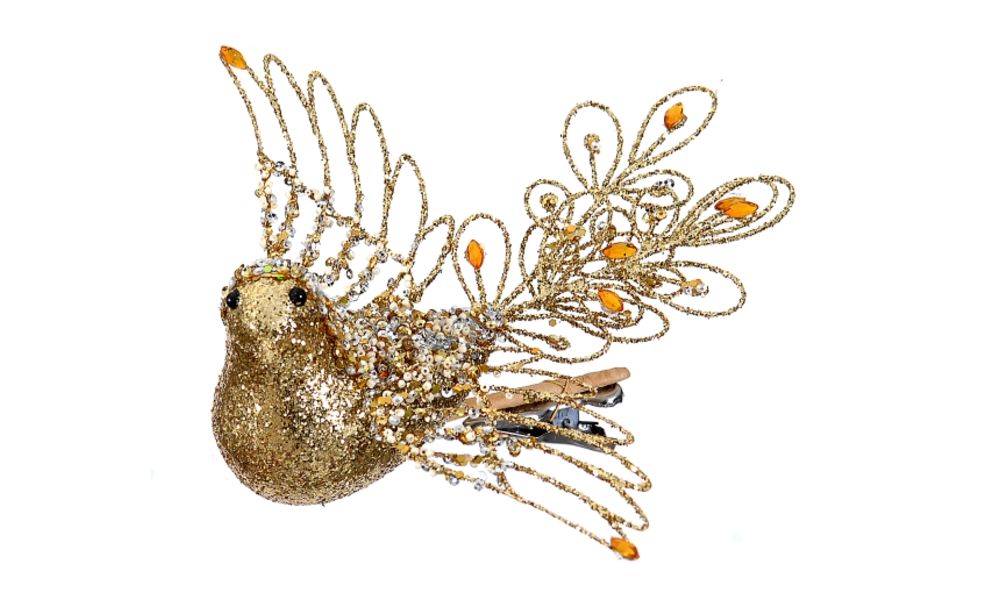 3/72-18cm Gold bird w/clip