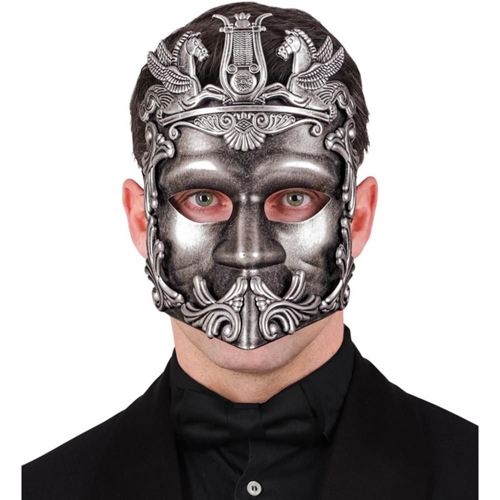 MASK GREEK ROMAN SILVER
