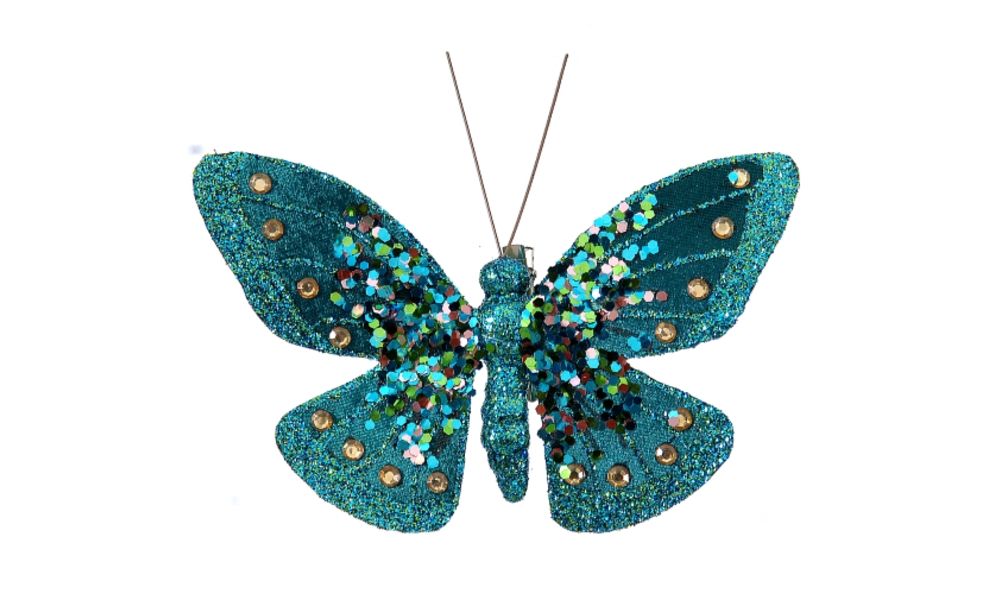 12/240-11cm Blue butterfly