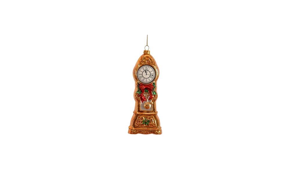 6/72 - 15CM Hanging Glass Grandfather Clock