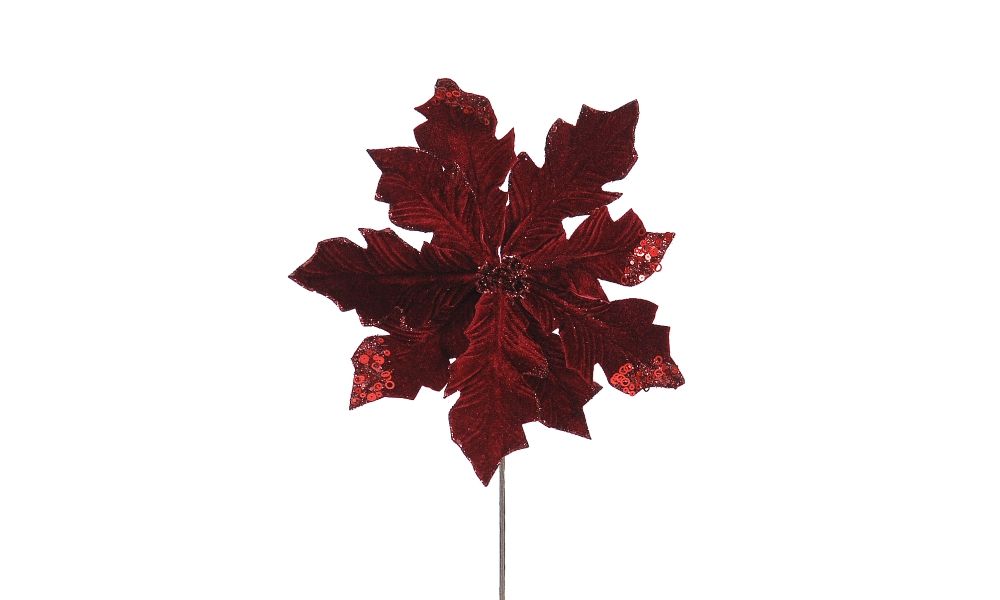 24/432 - 36CM red poinsettia