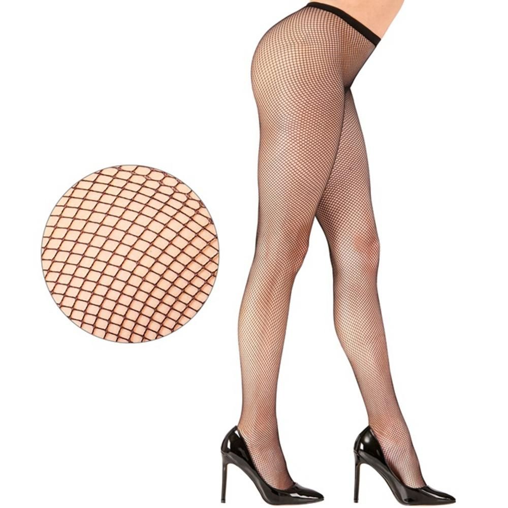 BLACK FISHNET PANTYHOSE