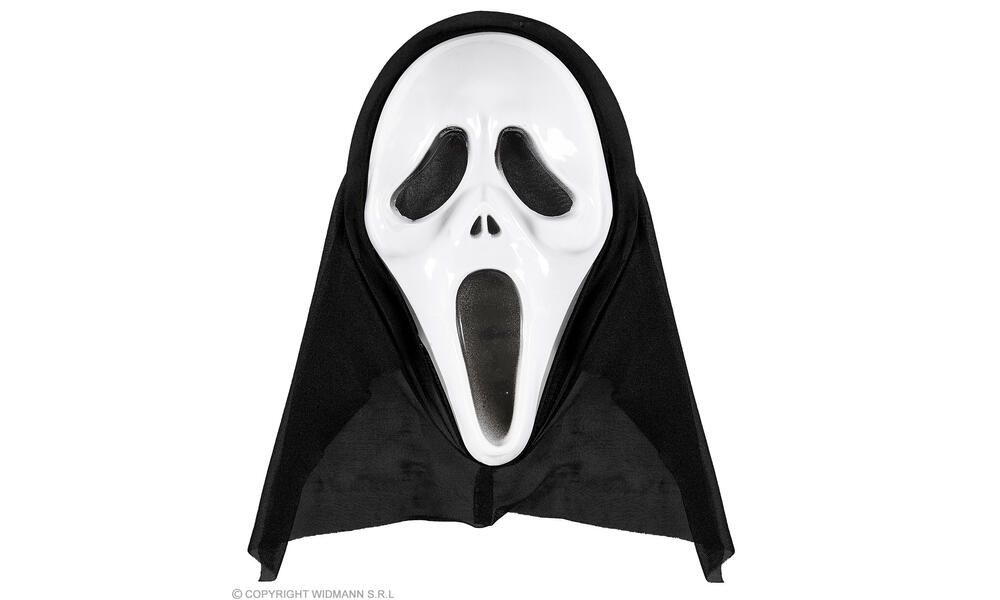 "SCREAMING GHOST HOODED MASK"