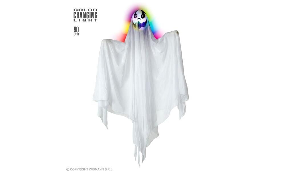 "COLOR CHANGING LIGHT GHOST" 90 cm (3 x LR44 batteries included)