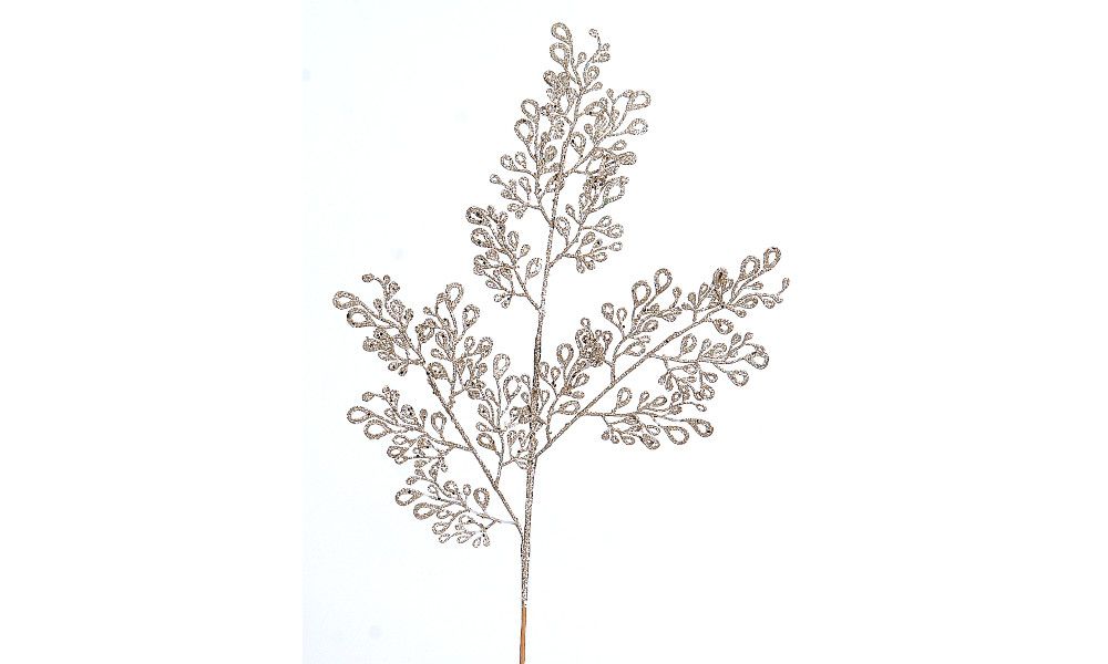 24/240-76cm Champagne glittered branch