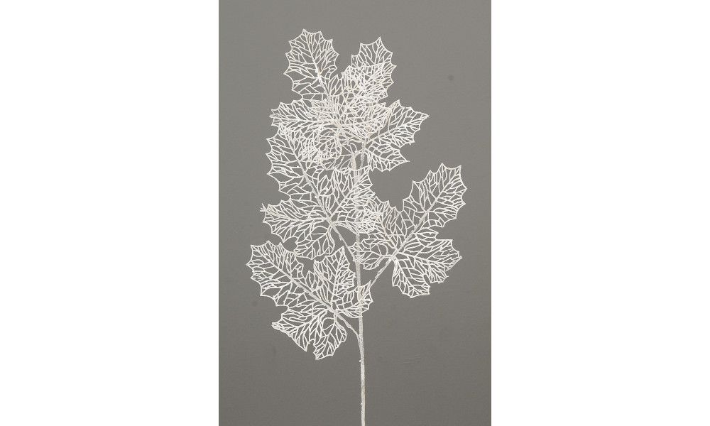 24/144-84cm  White Branch w/leaves