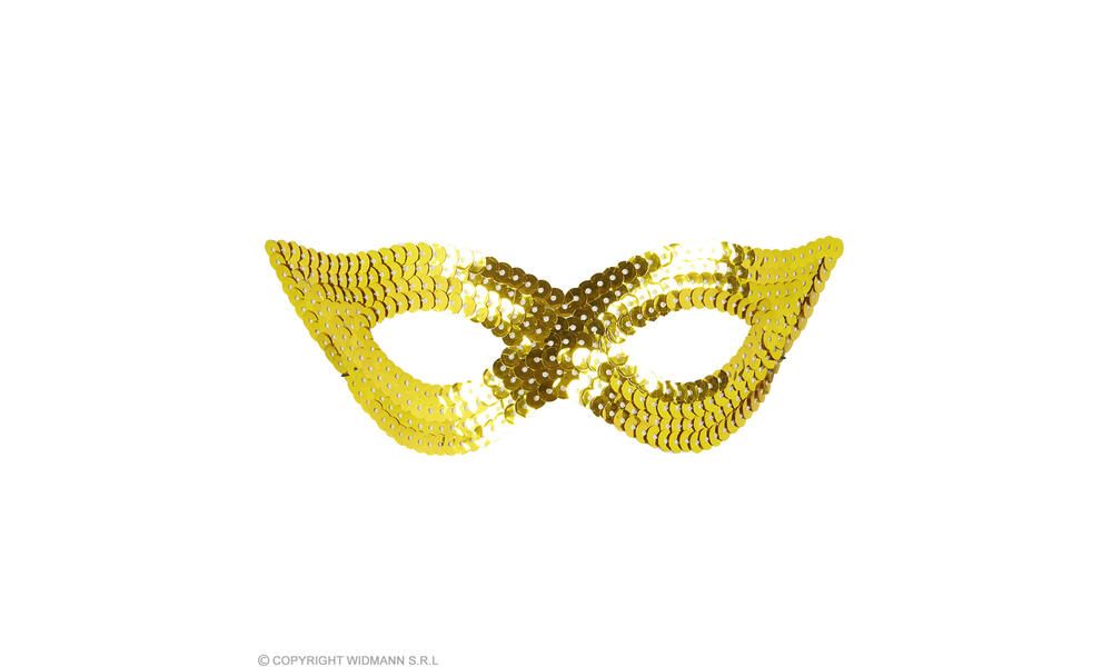 GOLD SEQUIN EYEMASK