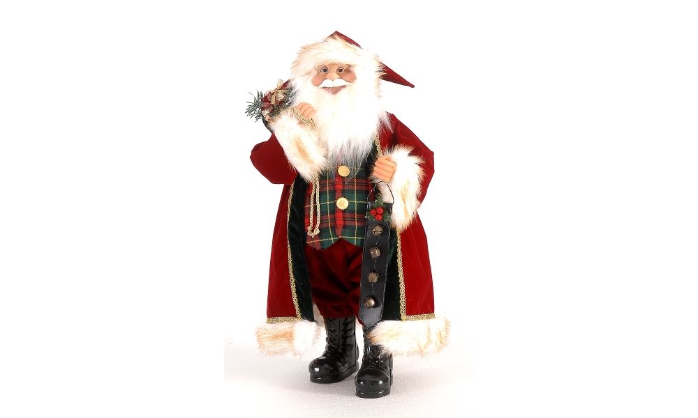 1/2-64cm Red/Green Santa Claus