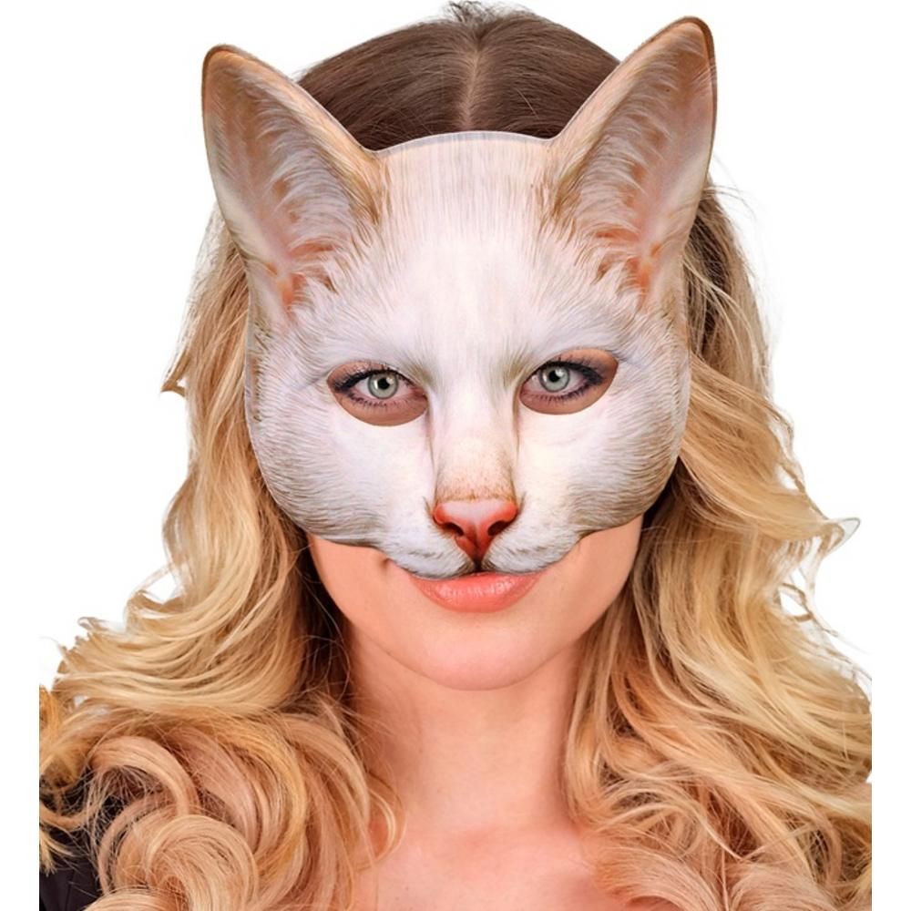 CAT CHINLESS FABRIC MASK