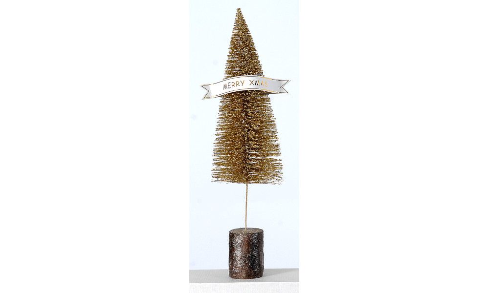 8/64-22cm Metal tree decoration