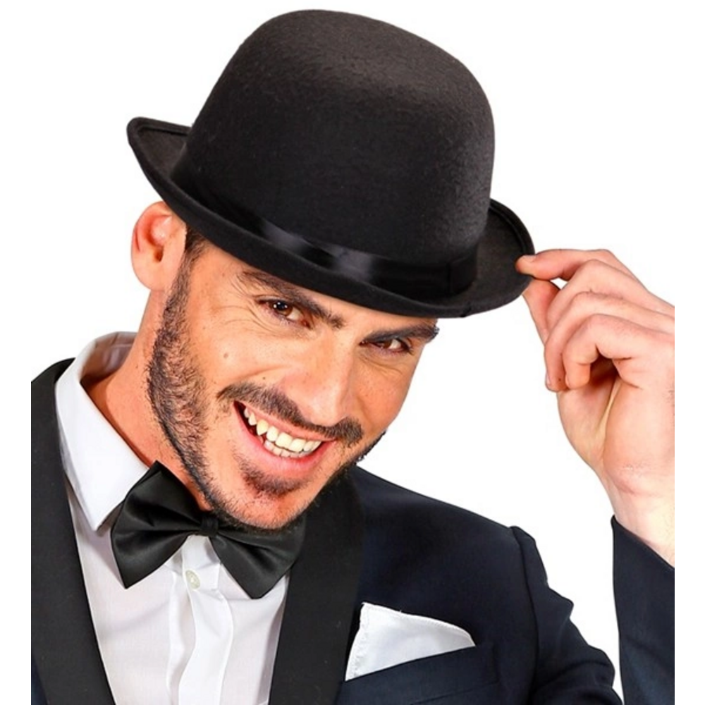 DELUXE BOWLER HAT  in thick felt