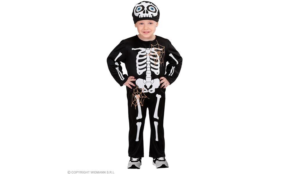 "SKELETON" (jumpsuit. headpiece)