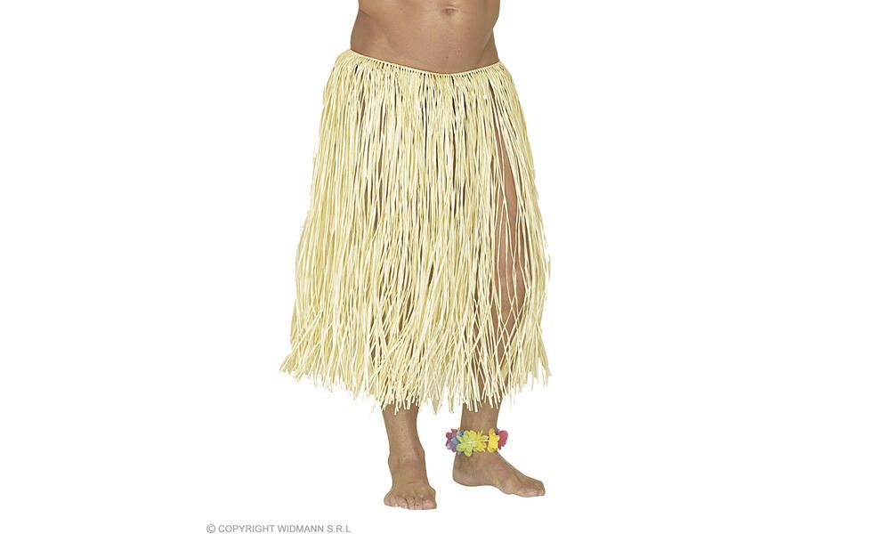 STRAW RAFFIA HULA SKIRT 78cm