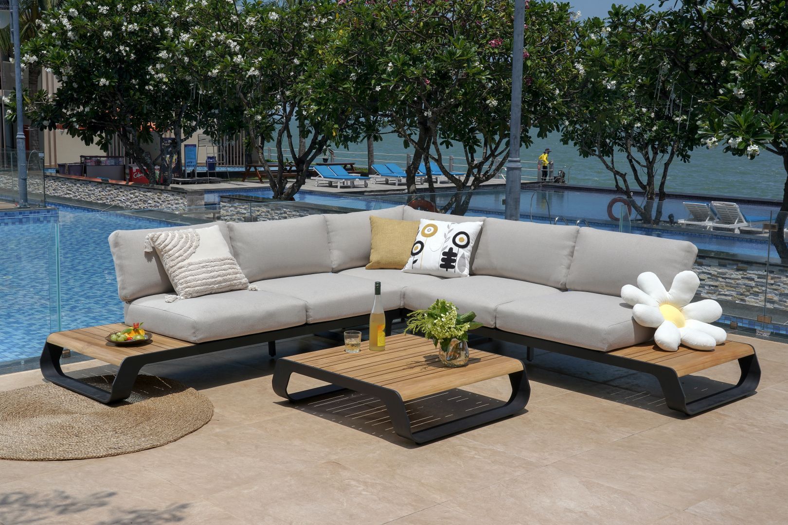Palm/C Lounge Corner Set