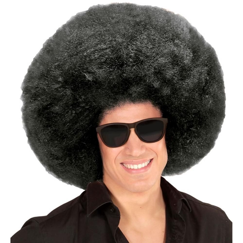 Top quality BLACK OVERSIZED AFRO WIG in polybag