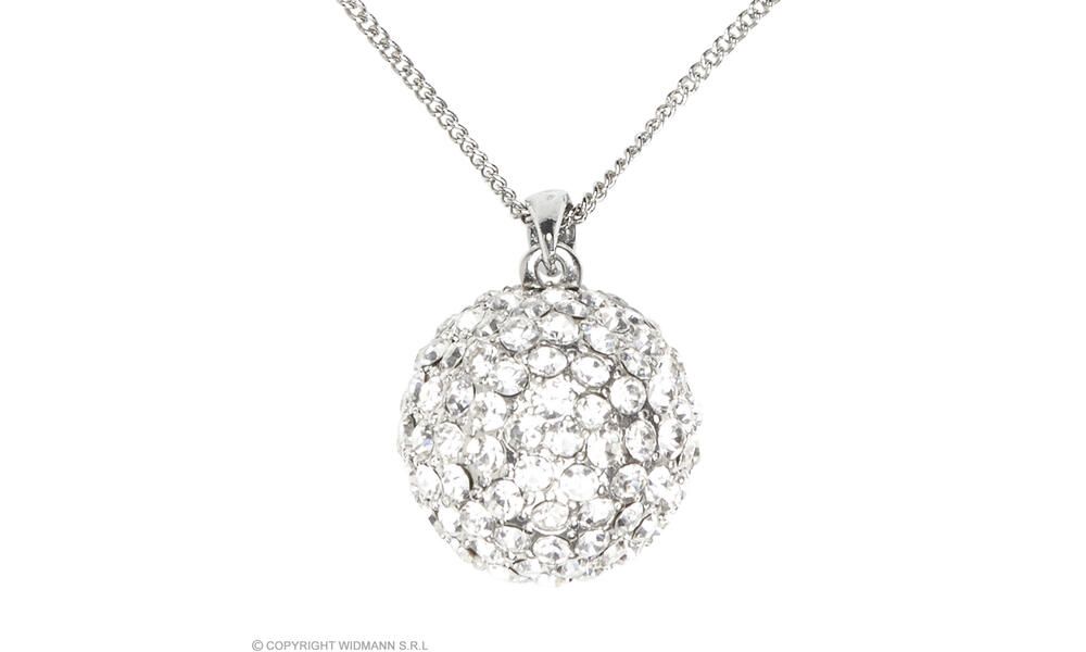 STRASS SPHERE NECKLACE
