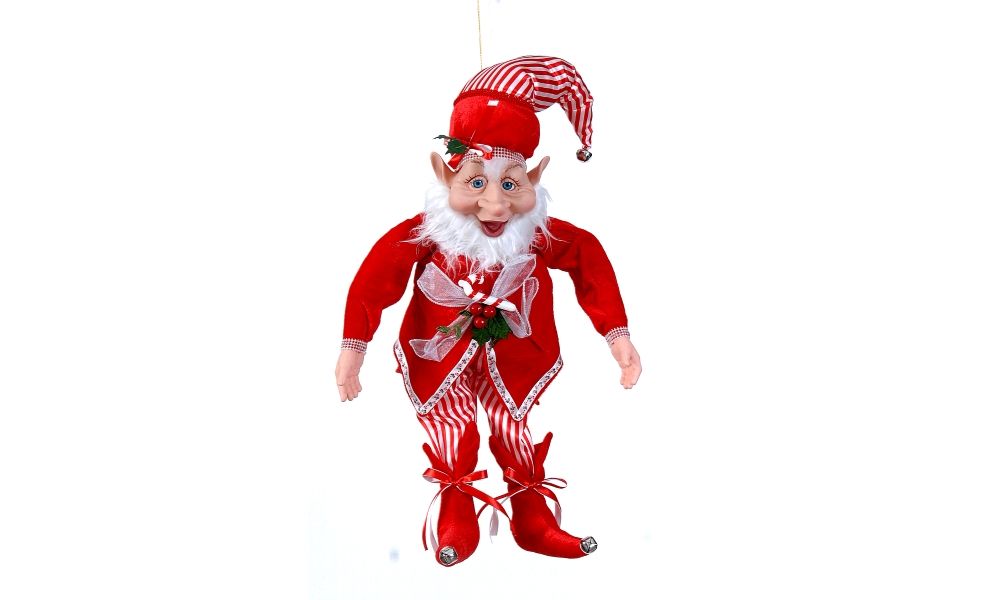 1/4-65cm Red/white fat elf