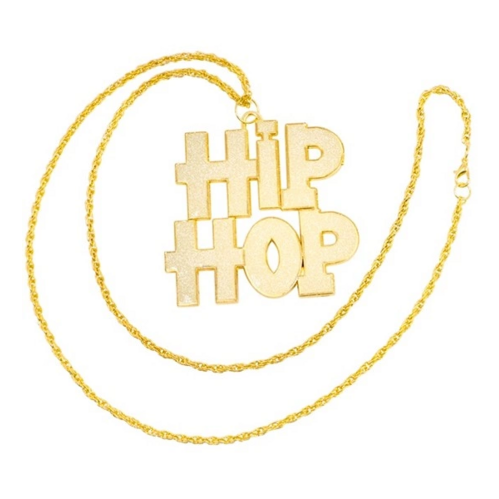 GOLD HIP HOP NECKLACE