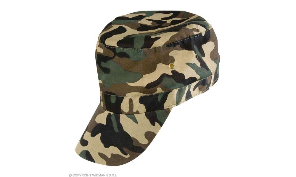 CAMOUFLAGE MILITARY CAP adjustable