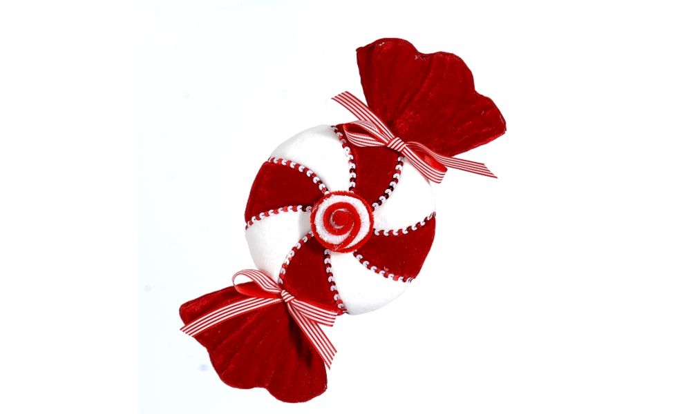 3/24-36cm Red/white candy hanging ornament