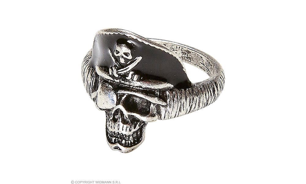 PIRATE CAPTAIN SKULL RING