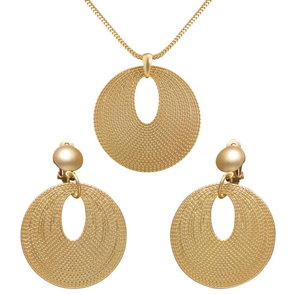 ROMAN NECKLACE & EARRINGS SET