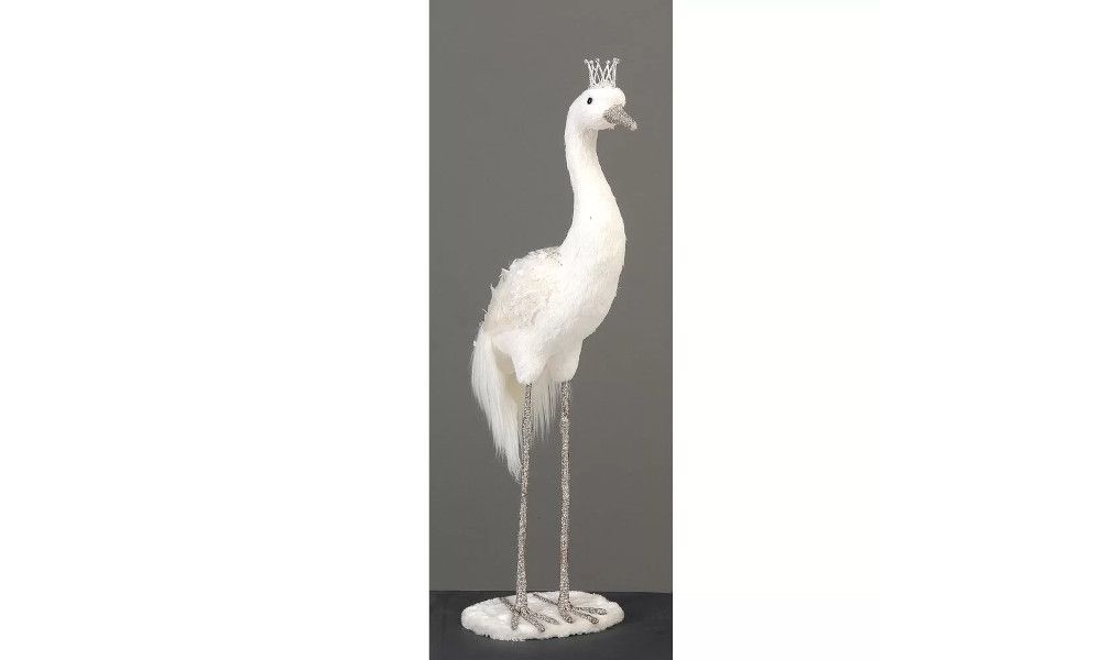 White Crane Stand 69cm