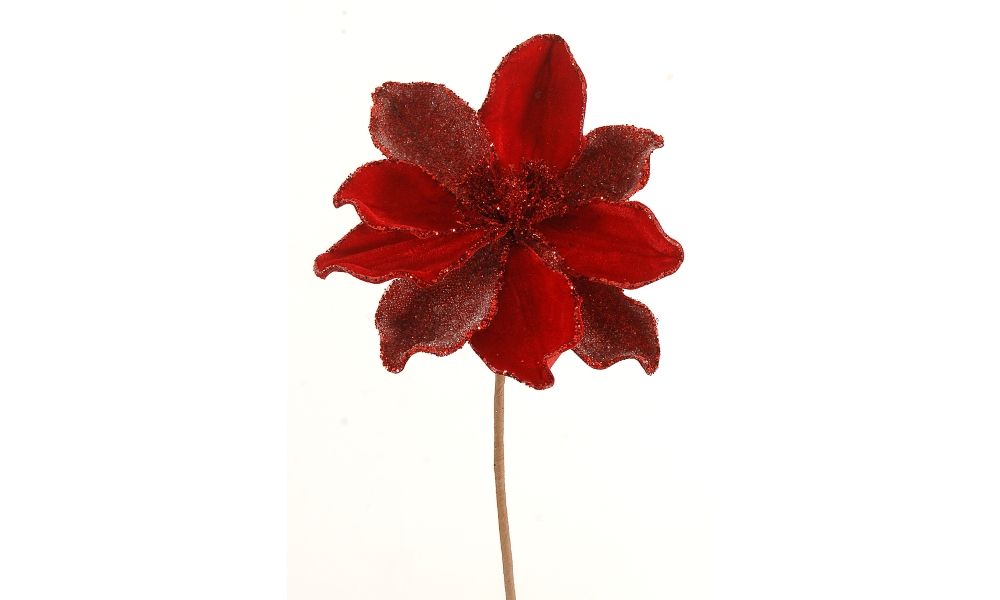 12/120 - 50CM Red Flower