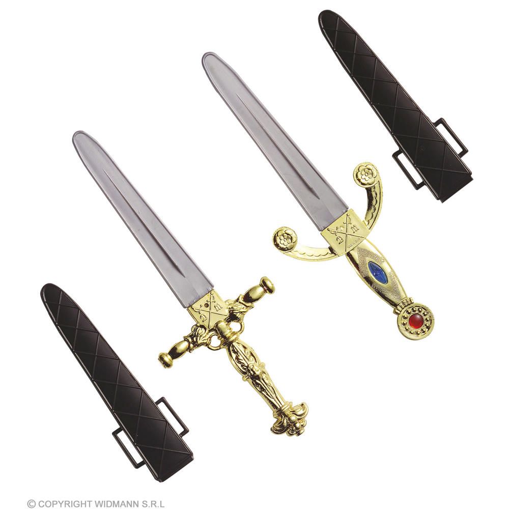 DAGGER WITH GEMS & SCABBARD