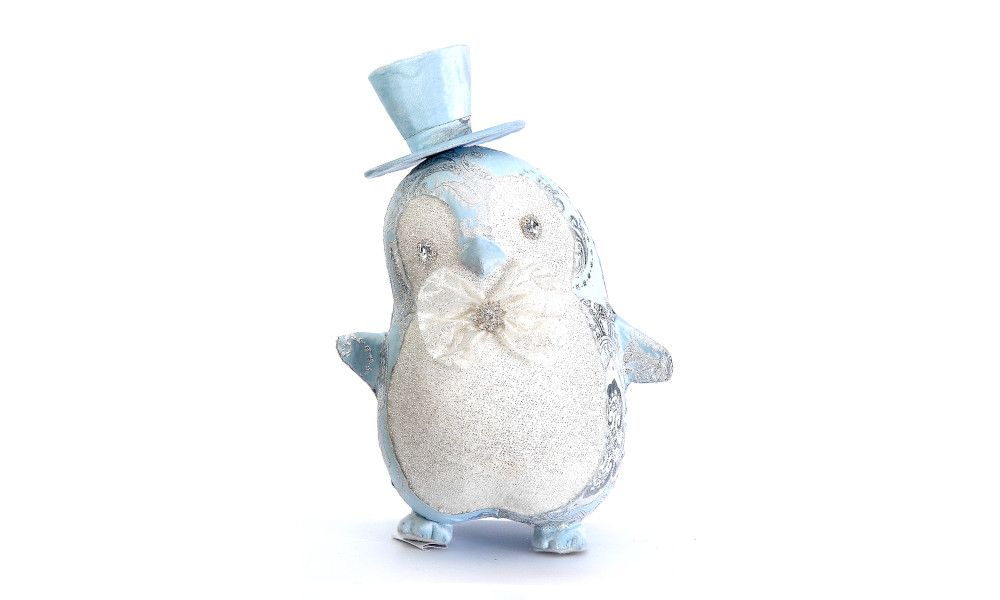 1/8-36cm Blue penguin