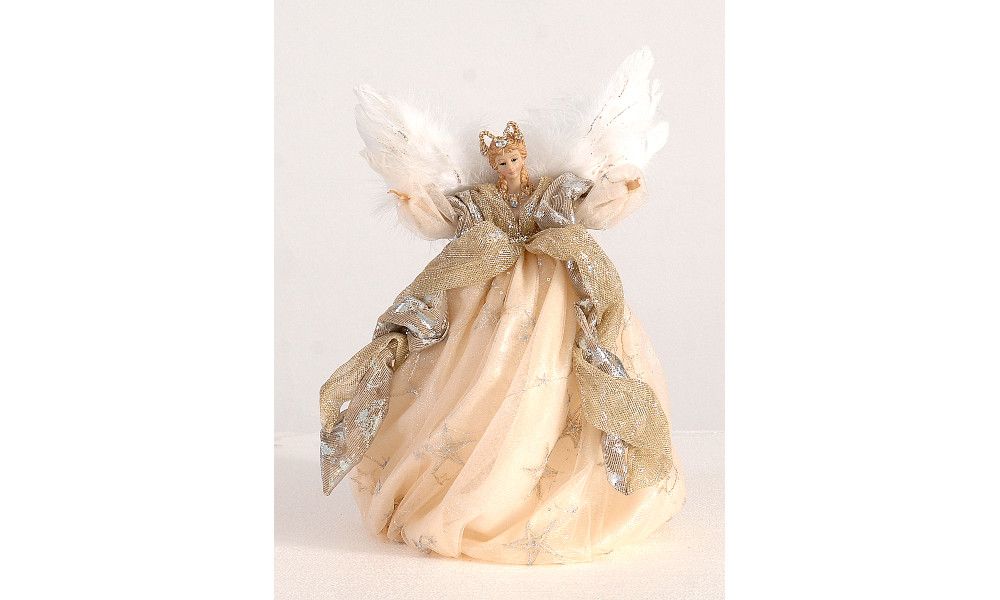 3/12-34cm Gold Angel tree top