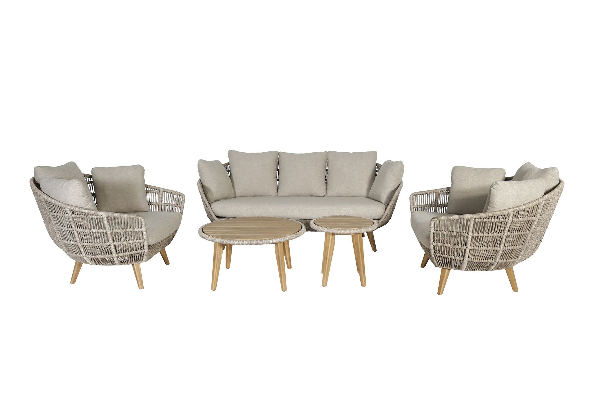 Malabon-3 Lounge Set 5-τεμαχίων