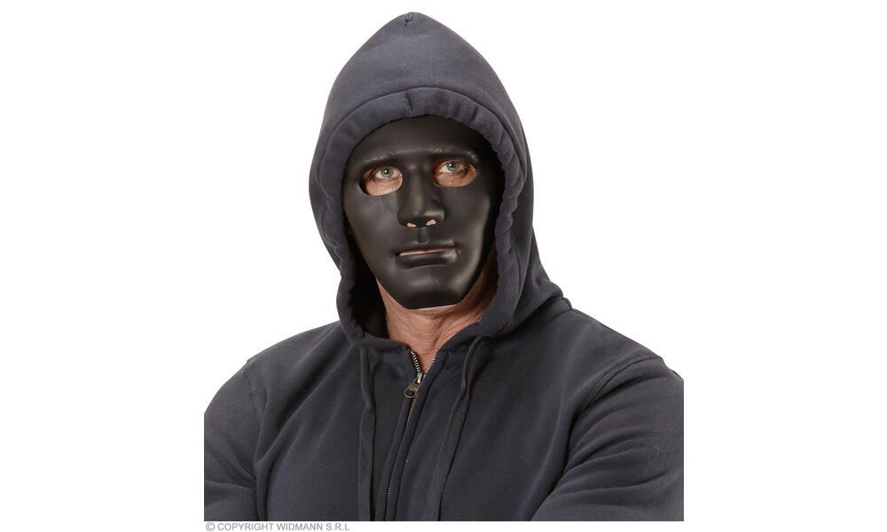 "BLACK ANONYMOUS MASK"